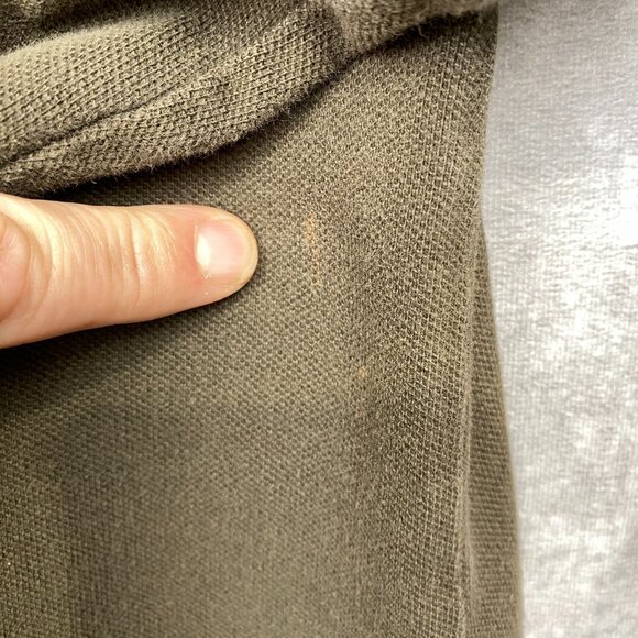 Vintage Union Bay Button Front Shirt Mens Large Brown Heavyweight Cotton Pockets - Picture 5 of 13